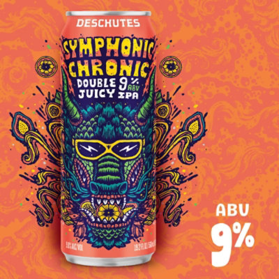 Deschutes Symphonic Chronic Double Juicy IPA Single Can - 19.2 Fl. Oz - Image 2