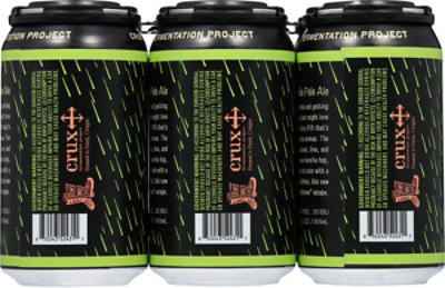 Crux Half A Brain Hazy Ipa 6/12c In Cans - 6-12 FZ - Image 4