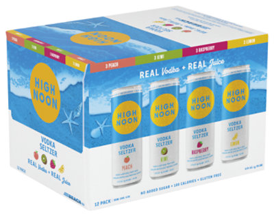 High Noon Vodka Seltzer Beach Pack 12-355 Ml - 12-355 ML - Image 2