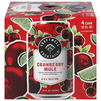 Craftwell Cocktails Seasonal 4-12 Fl. Oz. In Cans - 4-12 FZ - Image 1