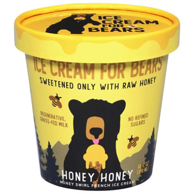 Ice Cream For Bears Ice Cream Honey Hone - 14 FZ - Image 2