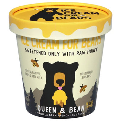 Ice Cream For Bears Ice Cream Vanilla Be - 14 FZ - Image 1