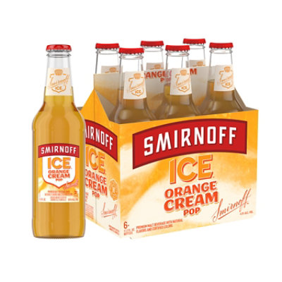 Smirnoff Ice Orange Cream Pop - 6-11.2 FZ - Image 1