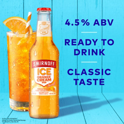 Smirnoff Ice Orange Cream Pop - 6-11.2 FZ - Image 5