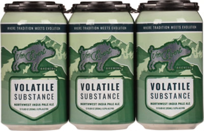 Von Ebert Volatile Substance Nw Ipa 6-12 Fl Oz In Cans - 6-12 FZ - Image 4
