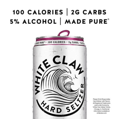 White Claw Grape In Cans - 6-12 Fl. Oz. - Image 2