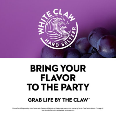 White Claw Grape In Cans - 6-12 Fl. Oz. - Image 5