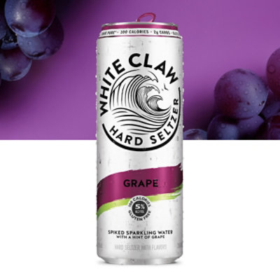 White Claw Grape In Cans - 6-12 Fl. Oz. - Image 3