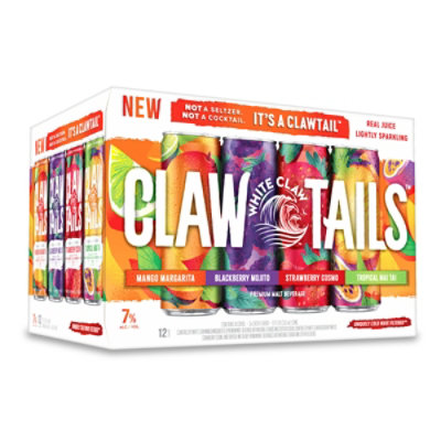 White Claw Clawtails  Cans - 12-12FZ - Image 1