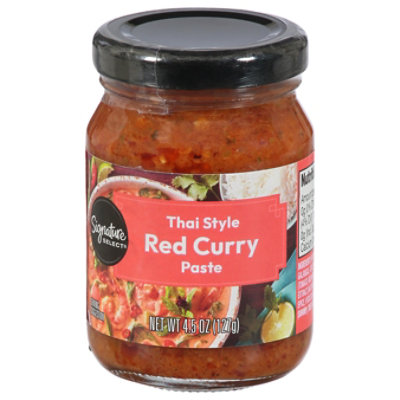 Signature Select Curry Paste Thai Style Red 4.5 Oz - 4.5 OZ