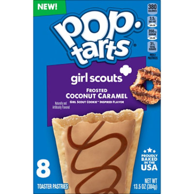 Pop-Tarts Toaster Pastries Frosted Coconut Caramel Breakfast Foods - 8 - 13.5 Oz - Image 7