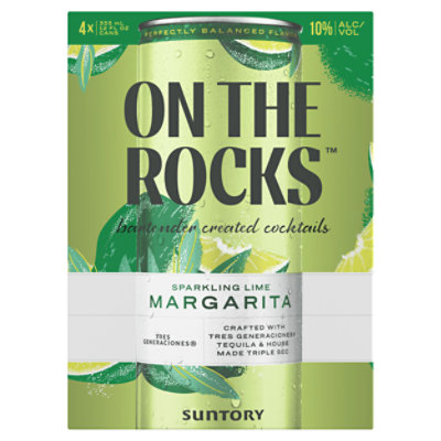 Otr Sparkling Lime Margarita 4-12 Fl Oz - 4-12FZ - Image 1