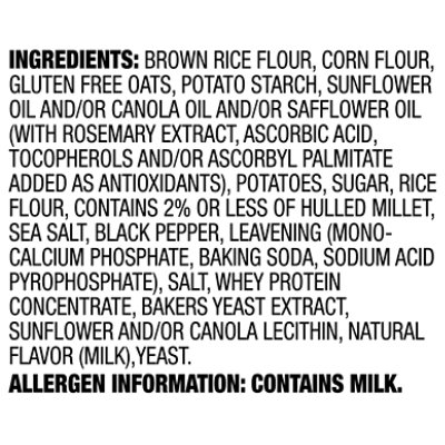 Miltons Crackers Salt & Pepper Gluten Free 4.5oz - 4.5 OZ - Image 5