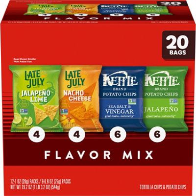 Kettle & Late July Variety Pack 20ct - 20 CT - Image 1