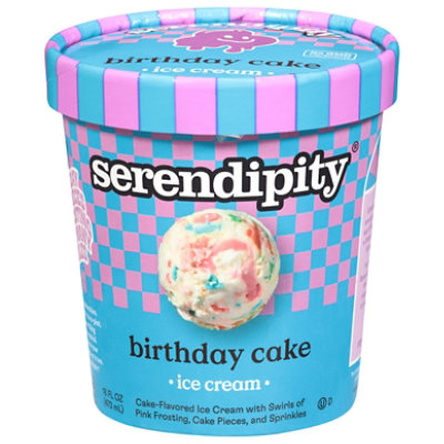 Serendipity Birthday Cake Ice Cream 16 Fz - 16 FZ - Image 1