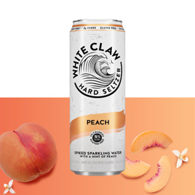White Claw Peach 19.2oz In Cans - 19.2 FZ - Image 4