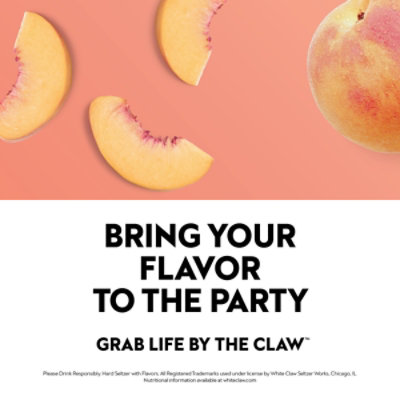 White Claw Peach 19.2oz In Cans - 19.2 FZ - Image 5