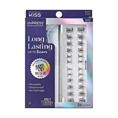 imPRESS Demi Edgy ILP02 No Glue Falsies - Each - Image 1