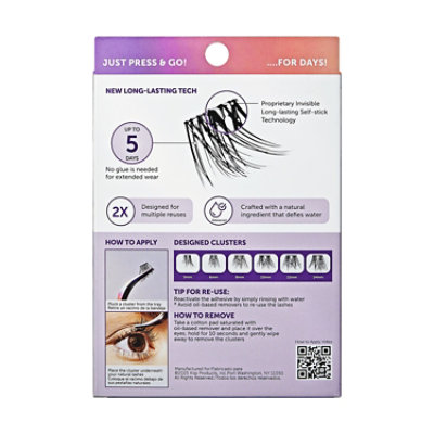 imPRESS Demi Edgy ILP02 No Glue Falsies - Each - Image 3