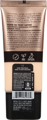 e.l.f. 11 Fair Neutral Soft Glam Satin Foundation - Each - Image 4