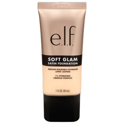 e.l.f. 11 Fair Neutral Soft Glam Satin Foundation - Each - Image 1