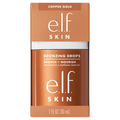 e.l.f. Skin Copper Gold Bronzing Drops - 1 Fl. Oz. - Image 2