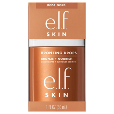 e.l.f. Skin Rose Gold Bronzing Drops - 1 Fl. Oz. - Image 2