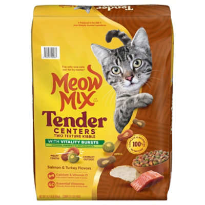 Meow Mix Tender Centers Vitality Bursts Salmon And Turkey - 14.2 LB - Image 1