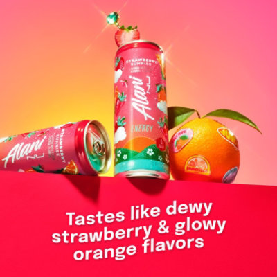 Alani Nu Strawberry Sunrise Energy Drink - 12 Fl. Oz. - Image 3