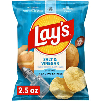 Lays Potato Chips Salt & Vinegar Flavored 2 1/2 Oz - 2.5 OZ - Image 3