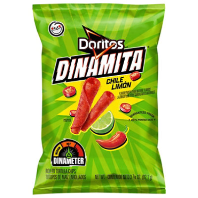 Doritos Dinamita Tortilla Chips Chile Limon - 3.25 OZ - Image 1