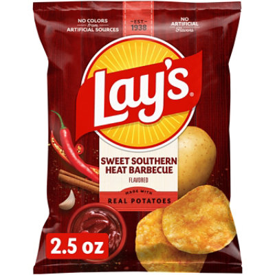 Lays Potato Chips Sweet Southern Heat Bbq Flavored 2 1/2 Oz - 2.5 OZ - Image 2