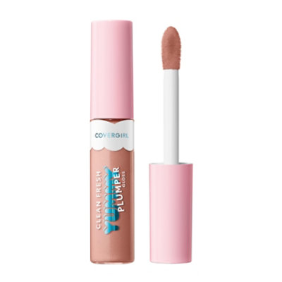 COVERGIRL Clean Fresh Yummy Plumper Snow Place Like Home Lip Gloss - 0.33 Fl. Oz. - Image 1