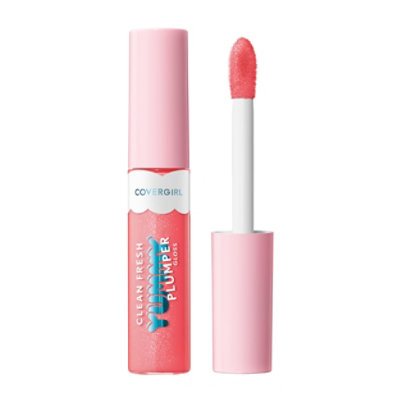 COVERGIRL Clean Fresh Yummy Plumper Be Chill My Heart Lip Gloss - 0.33 Fl. Oz. - Image 1