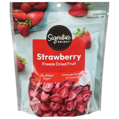 Signature Select Freeze Dried Fruit Strawberry 1 Oz - 1 OZ