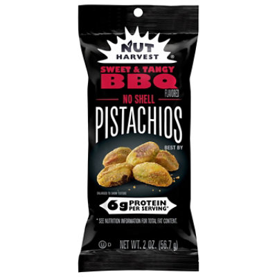 Nut Harvest Pistachios Sweet & Tangy Bbq 2oz - 2 OZ - Image 2