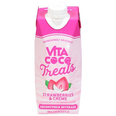 Vita Coco Treats Strawberries & Cream 16.9fz - 16.9 FZ - Image 1
