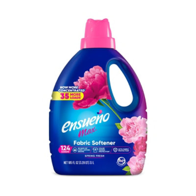 Ensueno Max Fabric Softener, Spring Fresh - 105 Oz. - 105 FZ - Image 2