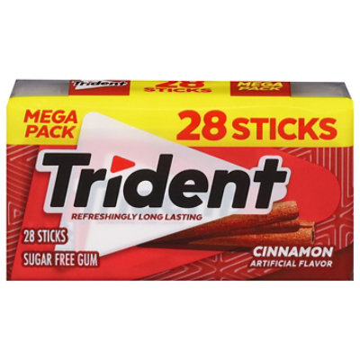 Trident Cinnamon Gum - 28 CT
