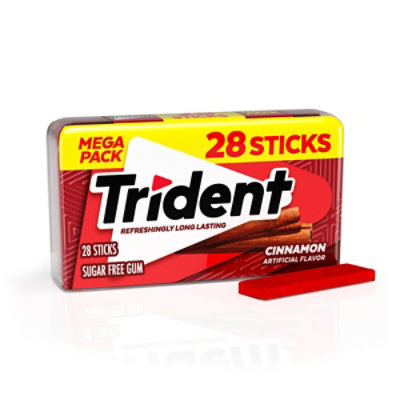 Trident Cinnamon Gum - 28 CT - Image 2