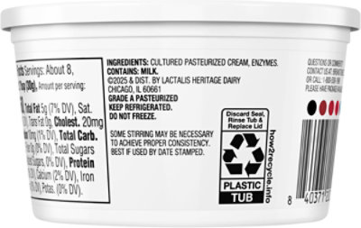 Breakstones All Natural Sour Cream - 8 Oz - Image 5