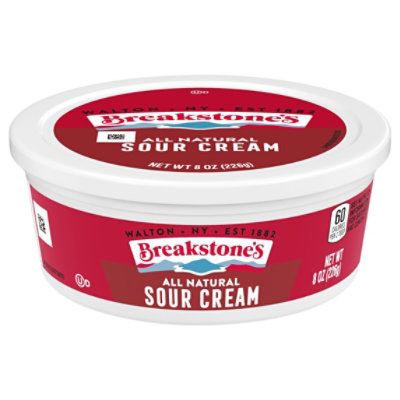 Breakstones All Natural Sour Cream 8 Oz - 8 OZ - Image 2