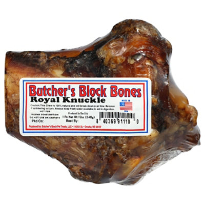 Butcher Block Royal Knuckle Dog Bone 32 Oz - 32 OZ - Image 3