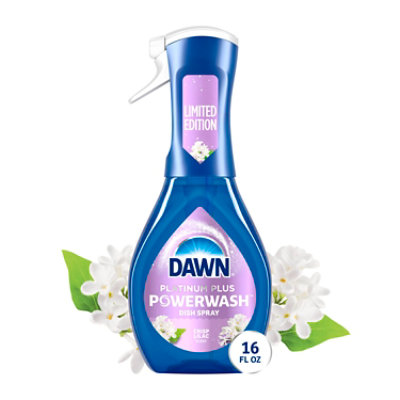 Dawn Platinum Plus Powerwash Dish Spray, Limited Edition, Crisp Lilac- 16 Oz. - 16 FZ - Image 2
