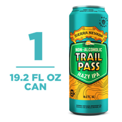 Sierra Nevada Hazy Ipa Non-alcohol 19.2 Fl Oz Can - 19.2 FZ - Image 1