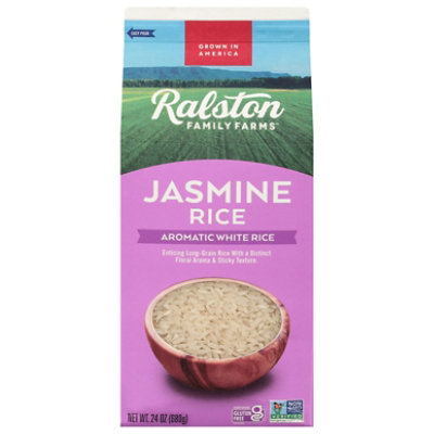 Ralston Family Farms Rice Jasmine White - 24 OZ (Pack of 6) - Image 1