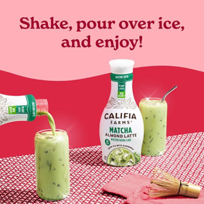 Califia Farms Matcha Almond Milk Latte 48 Fluid Ounces - 48 FZ - Image 4
