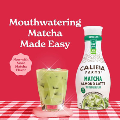 Califia Farms Matcha Almond Milk Latte 48 Fluid Ounces - 48 FZ - Image 3