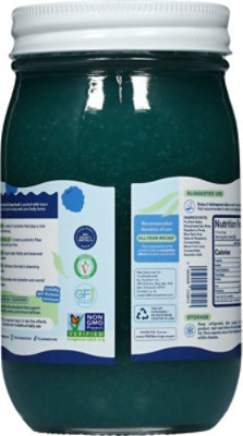True Sea Moss Wildcrafted Sea Moss Gel  Blue Spirulina - 16 OZ - Image 5
