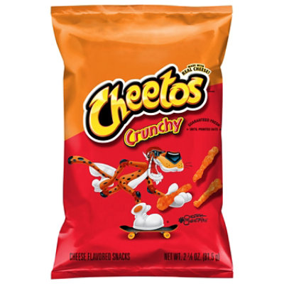 Cheetos Crunchy Cheese Flavored Snacks Xxtra Flamin Hot 2 7/8 Oz